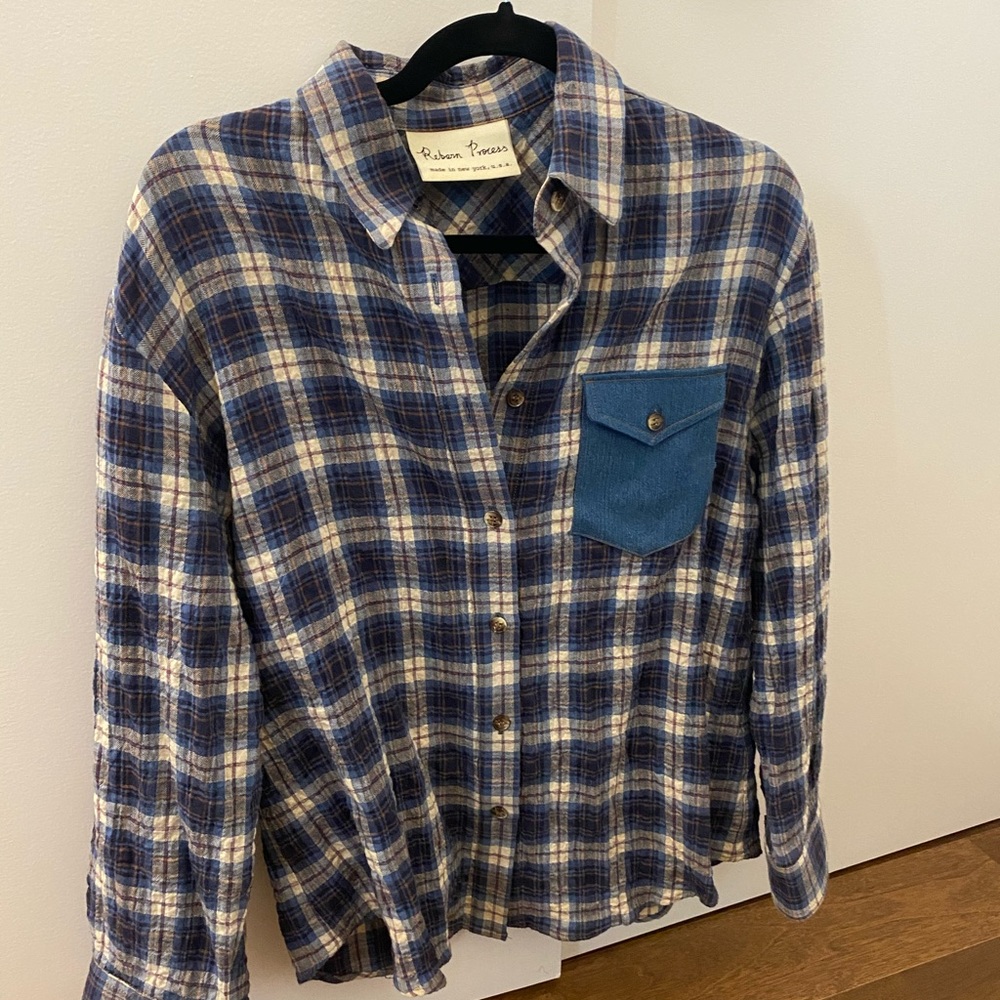 Reborn Process Plaid Shirt